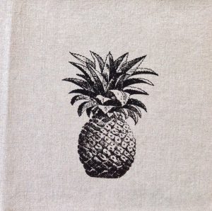 Cocktail Napkin Set - Pineapple