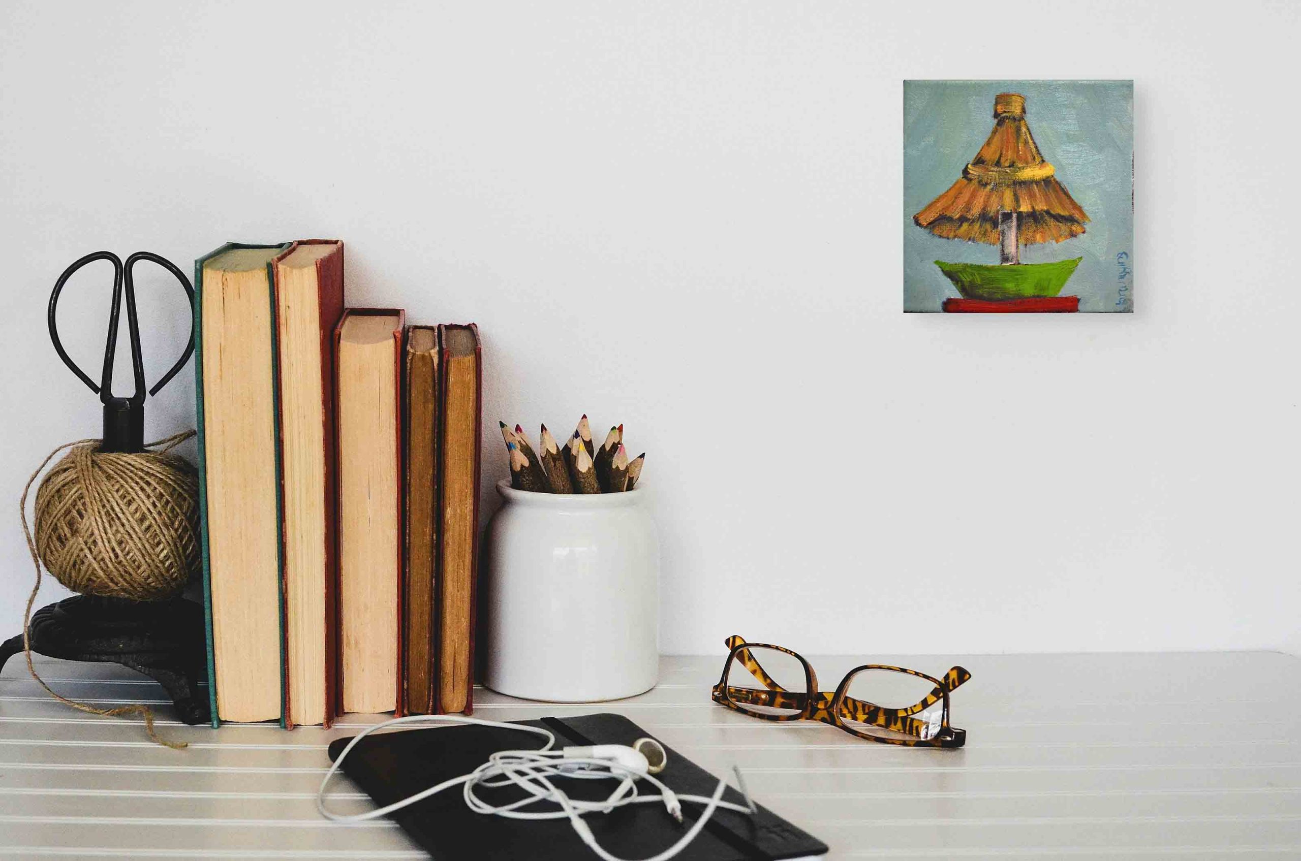 ‘high living VII’ – 6″ x 6″ image 3