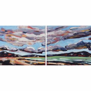 Study : 'end of summer' - Diptych 9