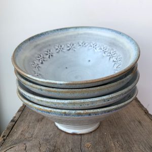 Kerri Holmes 2023 ramen bowls - ceramic artist from Kimberley, BC - functional pottery with subtle and minimalist design