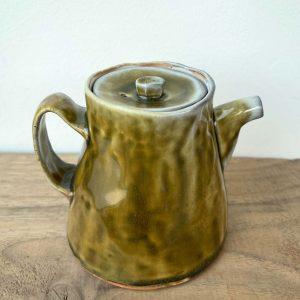heather dynes smit small teapot green