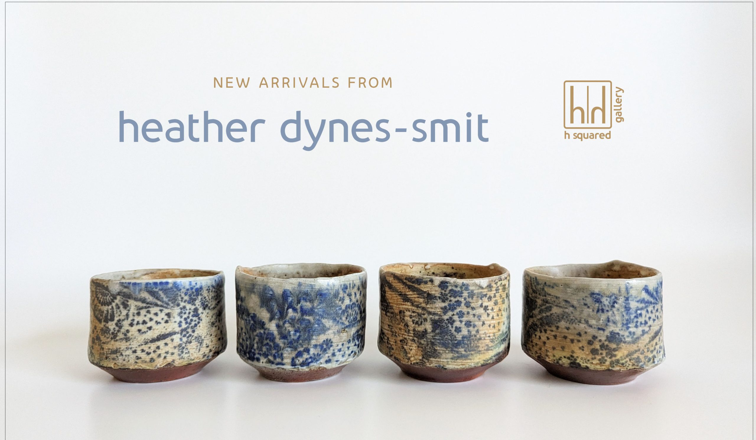Heather Dynes-Smit's latest pottery delivery to h squared gallery in Fernie, new pots, teapots, spreaders, and more hand built ceramic art