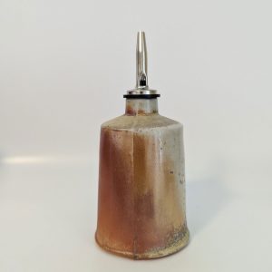 wood-fired ceramic Cruet by Heather Dynes Smit at h squared gallery in Fernie, BC