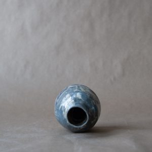 small vase or vessel built with black and white clay by this and that studio at Fernie's best unique gift and gallery shop
