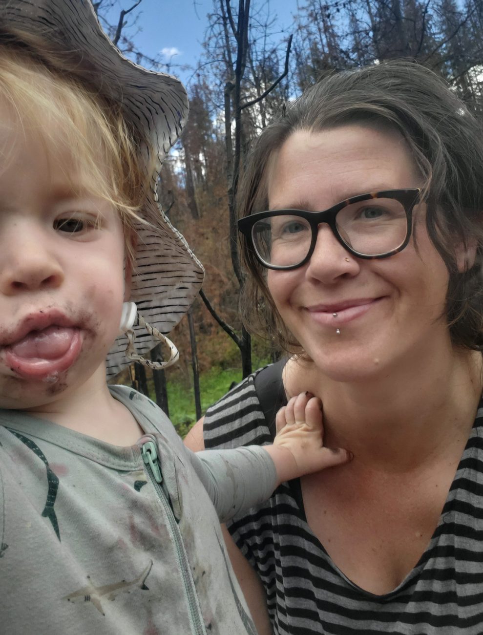 Katy Drijber and son Findley balancing a life of pottery and being a mom