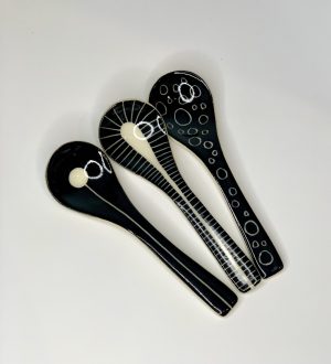 Lori's Black and White Teaspoons