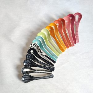 Lori's Black and White Teaspoons