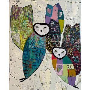 sibling love, 30" x 24"