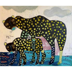 the son of a duck is a floater, 30" x 36"