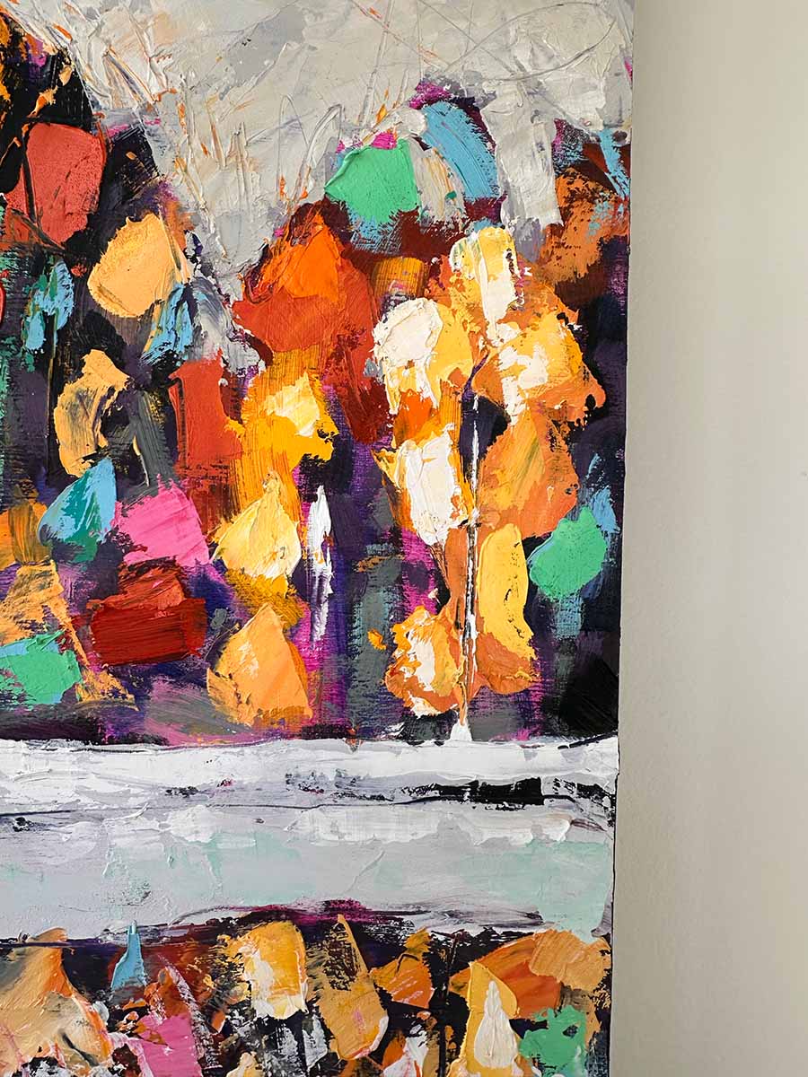 ‘End of the Party’ – 24″ x 60″ image 5