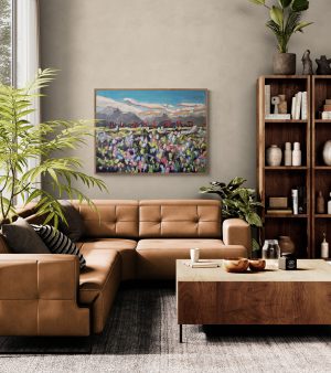 in progress photo from Sign of the Times by Tara Higgins