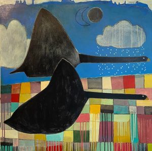 "we will return" - 36" x 36"