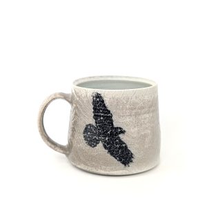 Topo Pots ceramic high fired atmospheric topographic design at Fernie's best Canadian pottery shop