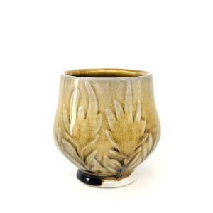 Topo Pots ceramic high fired atmospheric short cup at Fernie's best Canadian pottery shop