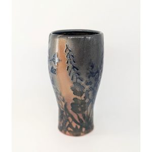 Topo Pots ceramic high fired atmospheric tall cup at Fernie's best Canadian pottery shop