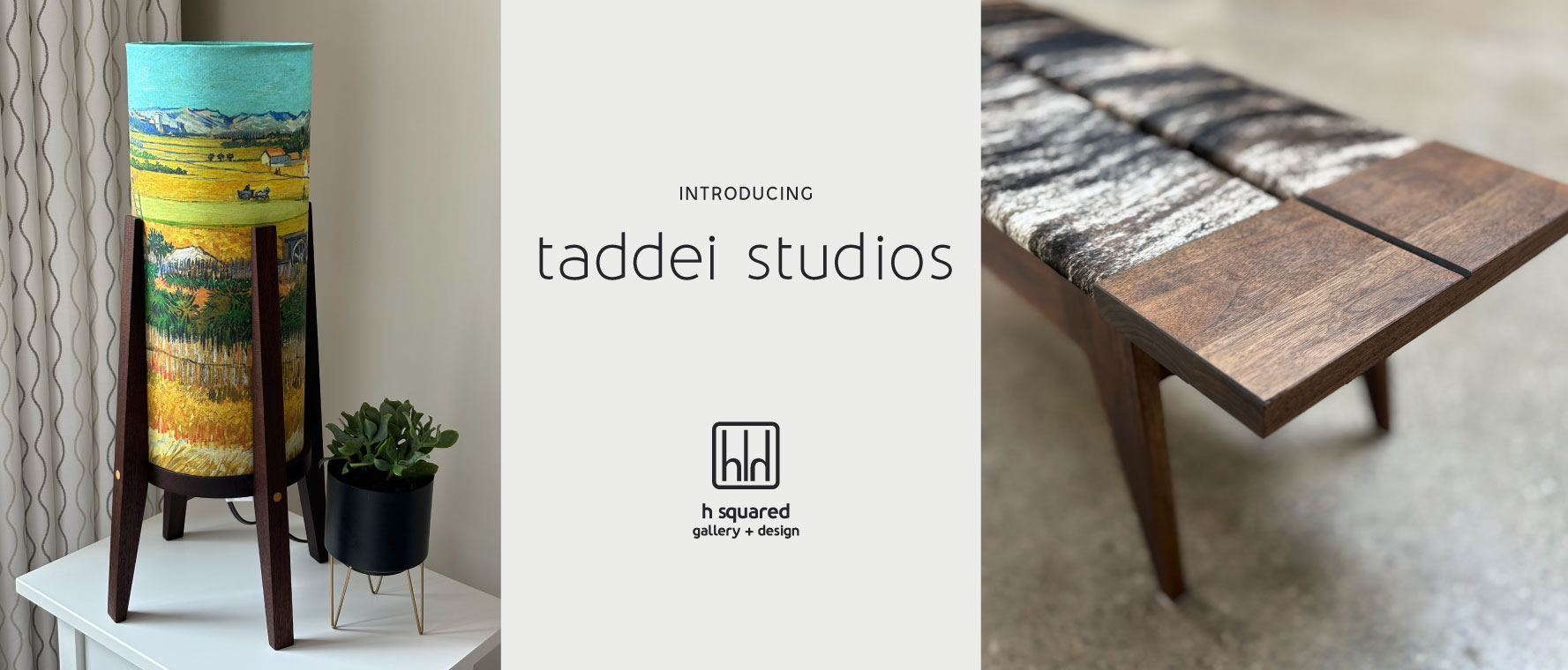 Taddei Studios, handcrafted one of a kind home furnishings and lighting by Canadian designer and builders
