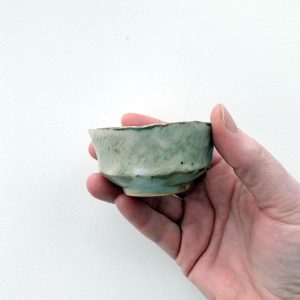 Heather Dynes Smit wood fired hand built extra small bowls at Fernie's pottery and art gallery