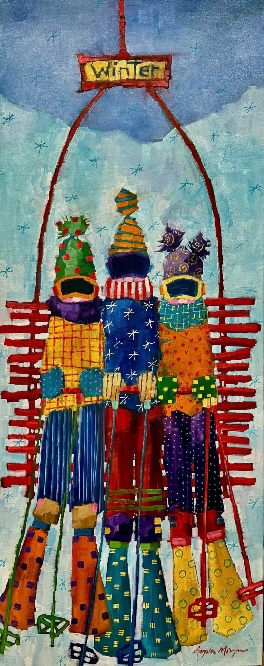 ‘the lowdown’ – 60″ x 24″ image 3