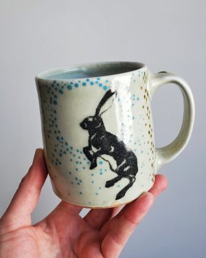 Katy's Tall Rabbit Mug