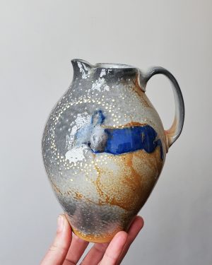 Katy's Wolf and Rabbit Pitcher