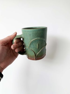 Juliana Rempel Green Leaf Mug
