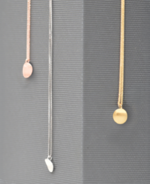 Petite Curl Dot Necklace