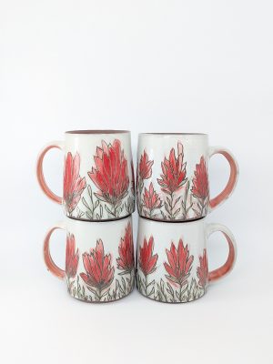 TopoPots Paintbrush Mugs