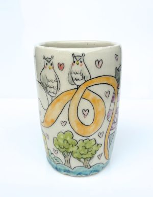 Cat Cuddle Mug- Carole Epp