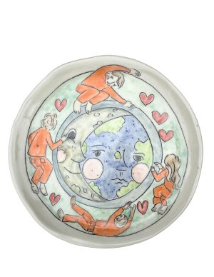Out of this World Plate - Carole Epp