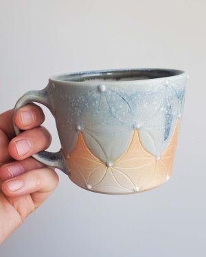 Nebula Blue Mug - Katriona Drijber