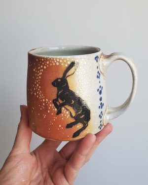 Dreaming Hare Mug - Katriona Drijber