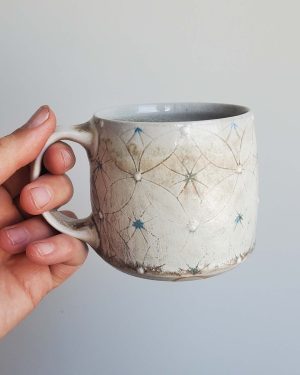 Hare's Fur mug - Katriona Drijber