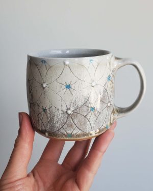 Hare's Fur mug - Katriona Drijber