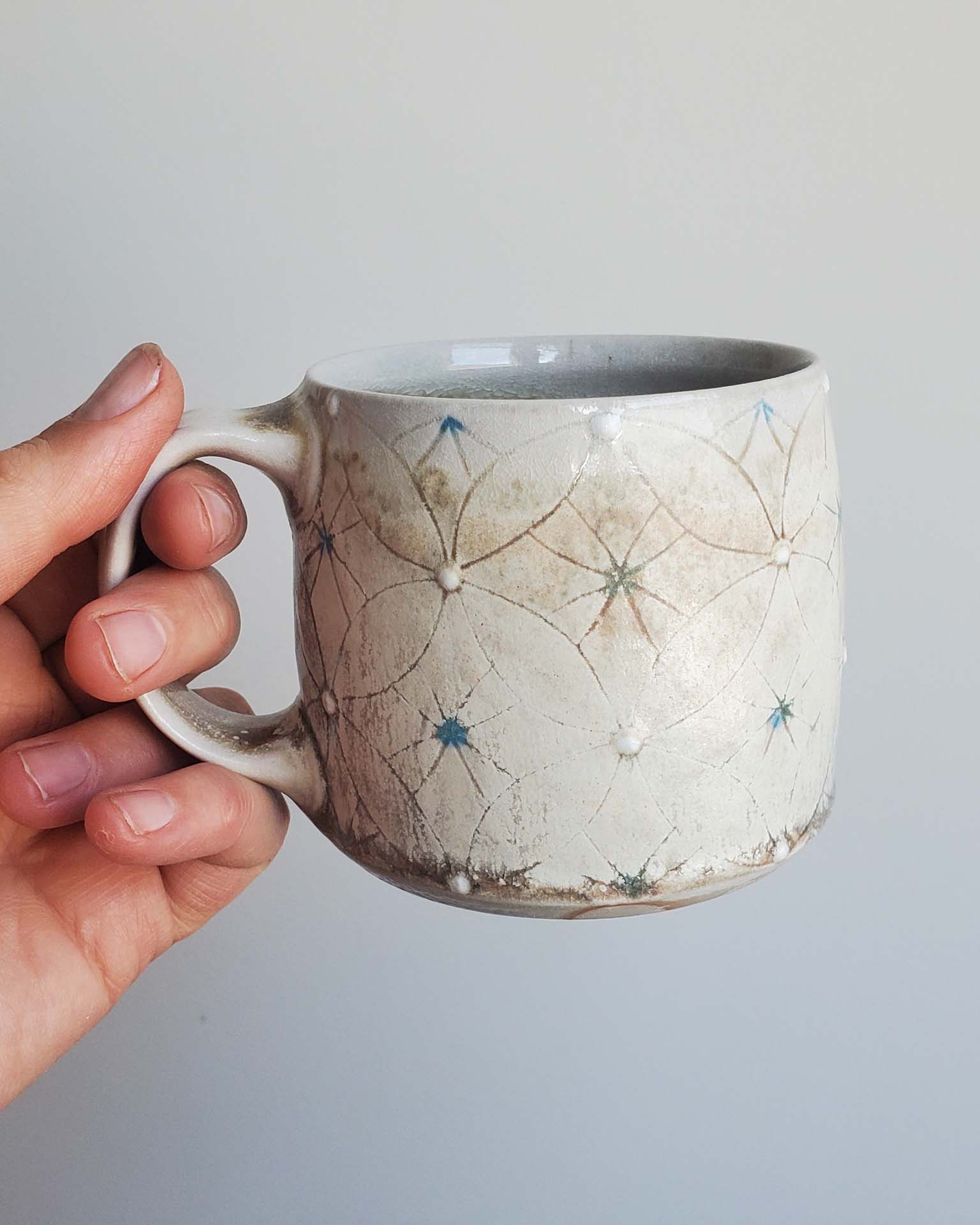 Hare's Fur mug - Katriona Drijber