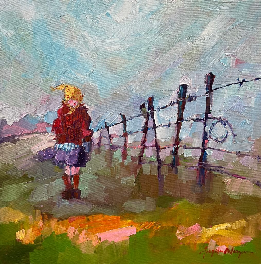 angela-morgan-walking-the-line-16-x-16