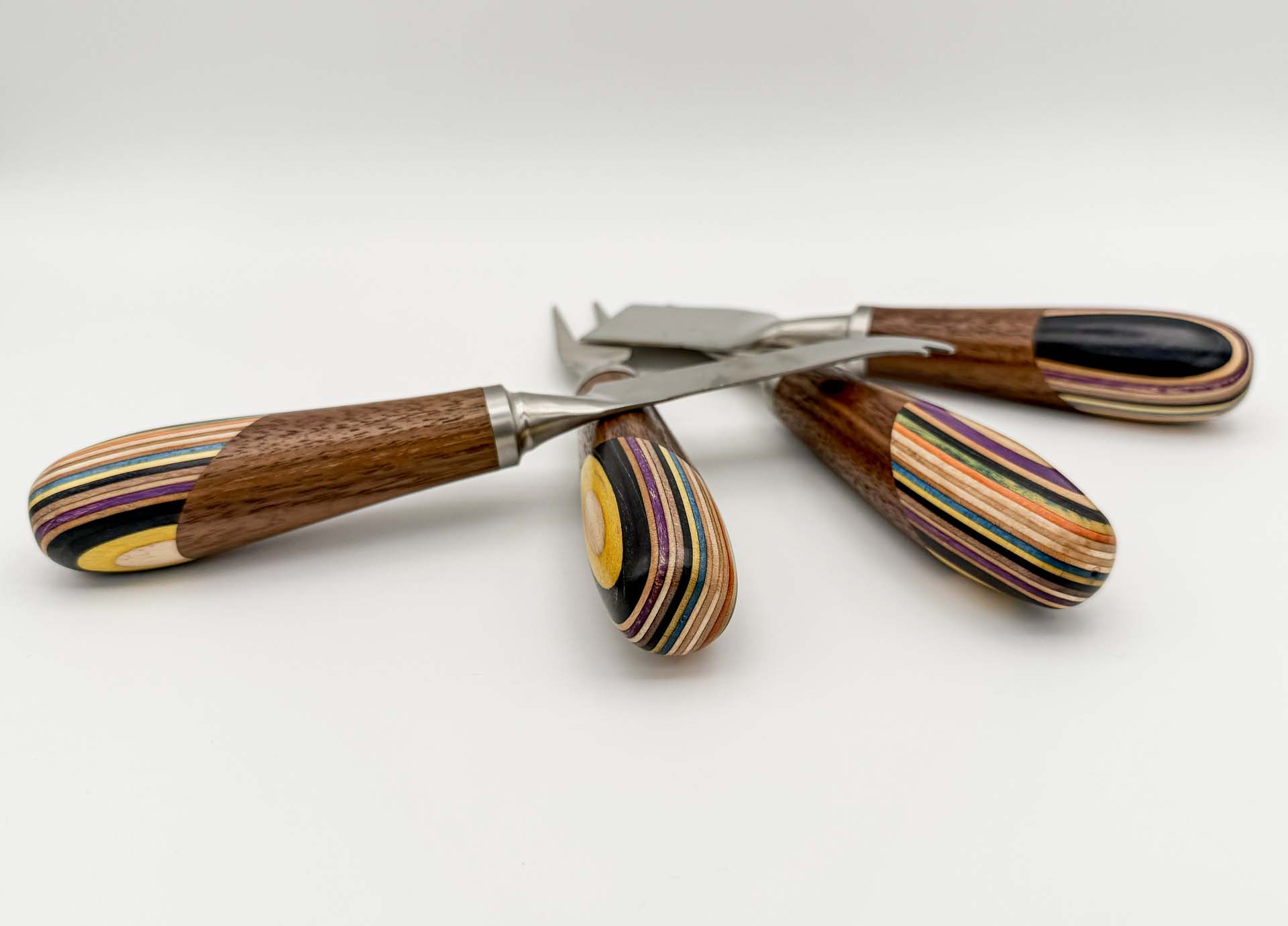 four-piece cheese knife set - Image 2