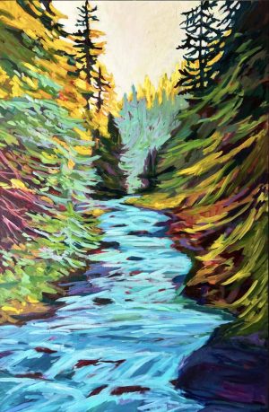 'deep in the forest'
