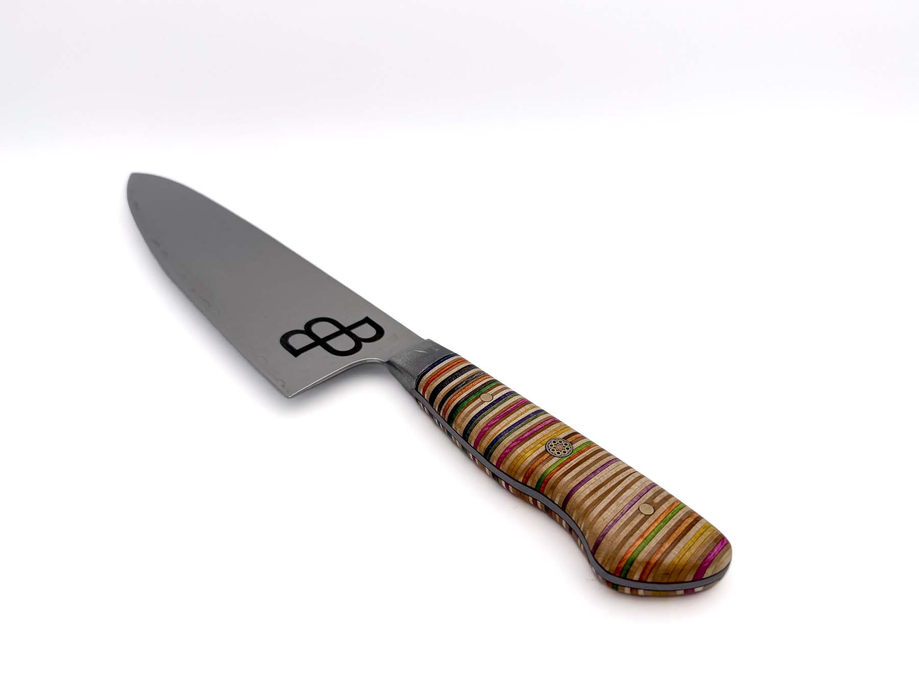 The Chef’s Knife — 8" Damascus NO.004 - Image 2