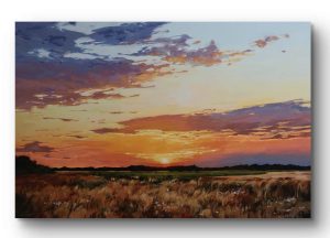 'once in summer' - 40" x 60"