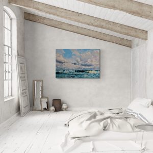 'deep blue' - 40" x 60"